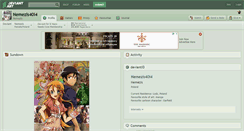 Desktop Screenshot of nemezis40i4.deviantart.com