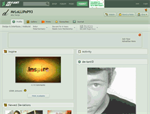 Tablet Screenshot of mrlollipop93.deviantart.com