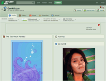 Tablet Screenshot of danieluzca.deviantart.com