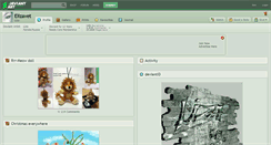 Desktop Screenshot of elizavet.deviantart.com