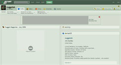 Desktop Screenshot of nuggetek.deviantart.com