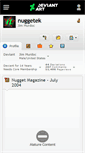 Mobile Screenshot of nuggetek.deviantart.com