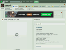 Tablet Screenshot of nuggetek.deviantart.com