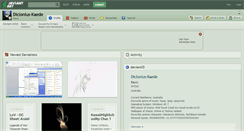 Desktop Screenshot of diclonius-kaede.deviantart.com