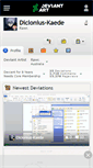 Mobile Screenshot of diclonius-kaede.deviantart.com