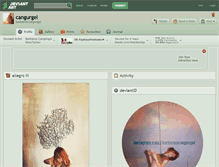 Tablet Screenshot of cangurgel.deviantart.com