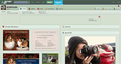 Desktop Screenshot of annie2cute.deviantart.com