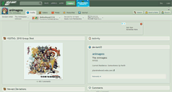 Desktop Screenshot of animagess.deviantart.com