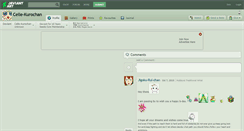 Desktop Screenshot of celle-kurochan.deviantart.com