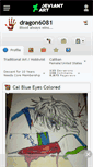 Mobile Screenshot of dragon6081.deviantart.com
