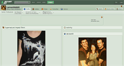 Desktop Screenshot of lemonhobbit.deviantart.com