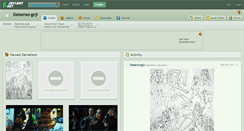 Desktop Screenshot of daisenso-goji.deviantart.com