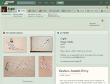 Tablet Screenshot of eugial.deviantart.com