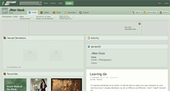 Desktop Screenshot of jitter-stock.deviantart.com