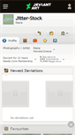 Mobile Screenshot of jitter-stock.deviantart.com