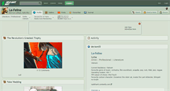 Desktop Screenshot of le-feline.deviantart.com
