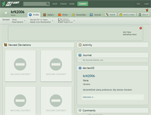 Tablet Screenshot of krit2006.deviantart.com