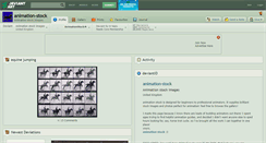 Desktop Screenshot of animation-stock.deviantart.com
