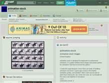 Tablet Screenshot of animation-stock.deviantart.com
