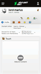 Mobile Screenshot of lord-marius.deviantart.com