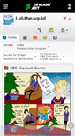 Mobile Screenshot of lid-the-squid.deviantart.com