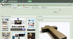 Desktop Screenshot of malakfrancis.deviantart.com