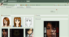 Desktop Screenshot of peach7.deviantart.com