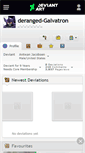 Mobile Screenshot of deranged-galvatron.deviantart.com
