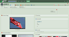 Desktop Screenshot of condor-tr.deviantart.com