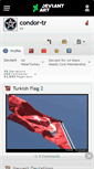 Mobile Screenshot of condor-tr.deviantart.com
