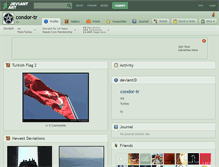 Tablet Screenshot of condor-tr.deviantart.com