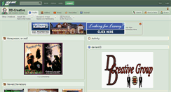 Desktop Screenshot of dd-creative.deviantart.com