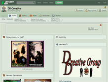 Tablet Screenshot of dd-creative.deviantart.com