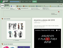 Tablet Screenshot of dactan.deviantart.com
