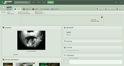 Desktop Screenshot of bd45.deviantart.com