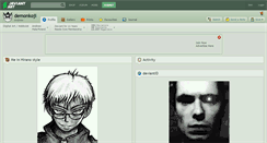 Desktop Screenshot of demonkoji.deviantart.com