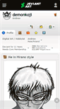 Mobile Screenshot of demonkoji.deviantart.com