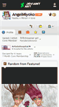 Mobile Screenshot of angelmiyoko.deviantart.com