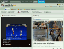 Tablet Screenshot of angelmiyoko.deviantart.com