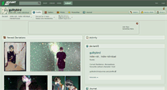 Desktop Screenshot of guiltybird.deviantart.com