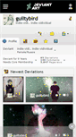 Mobile Screenshot of guiltybird.deviantart.com