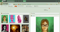 Desktop Screenshot of benziegler.deviantart.com