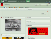 Tablet Screenshot of g-anderton.deviantart.com