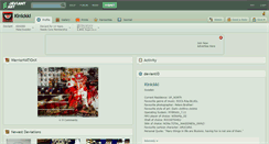 Desktop Screenshot of kinickki.deviantart.com