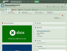 Tablet Screenshot of dharmainitiative2010.deviantart.com