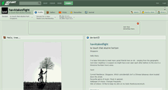 Desktop Screenshot of hawktakesflight.deviantart.com