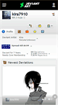 Mobile Screenshot of kira7910.deviantart.com
