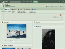 Tablet Screenshot of mahbsol.deviantart.com
