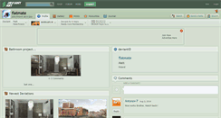 Desktop Screenshot of flatmate.deviantart.com