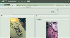 Desktop Screenshot of cyclops-lady.deviantart.com